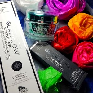 SOLD Glamglow Moisture Trip, Youthmud, & Supercleanse bundle